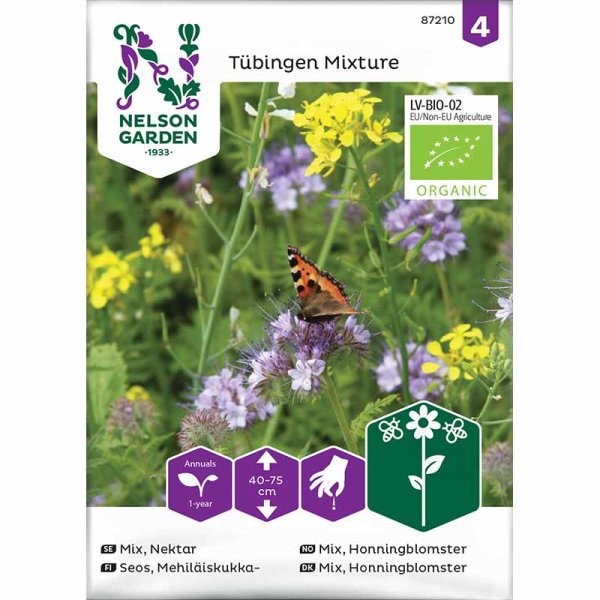 Zoom bild av Mix Insektsblommor Organic