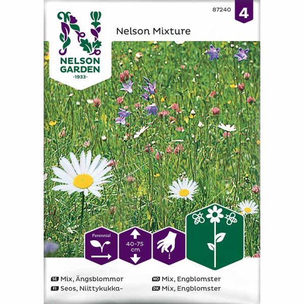 Zoom bild av Ängsblommor 'Nelson Mixture'