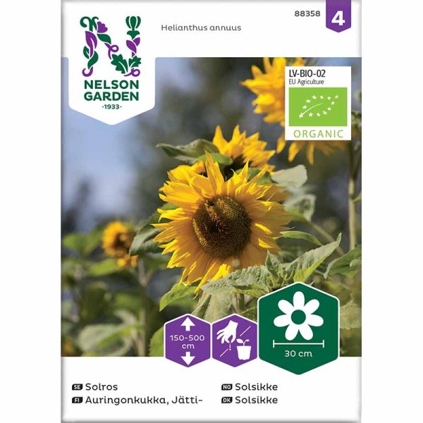 Zoom bilde av Giant Sunflower Organic