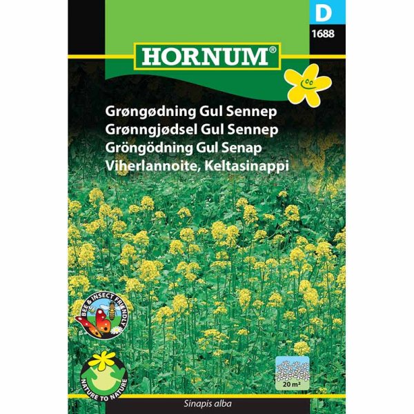 Zoom bild av Gröngödning Gul Senap