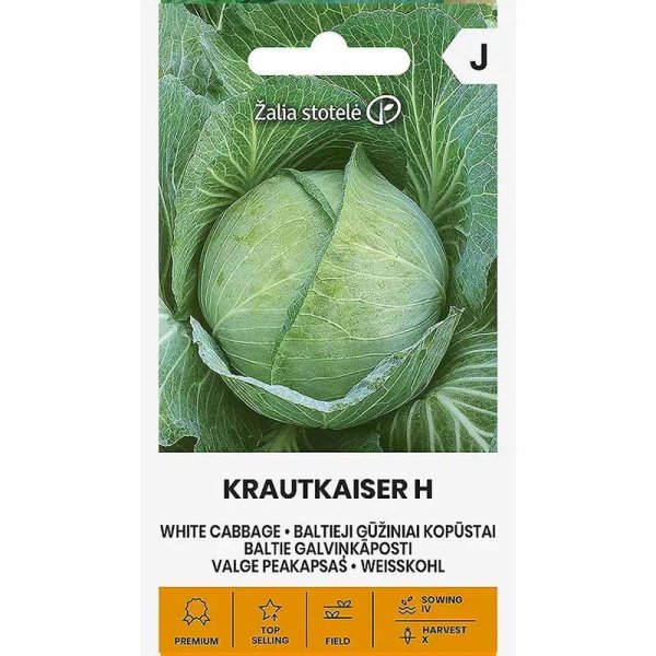 Zoom bild av Vitkål 'Krautkaiser' H