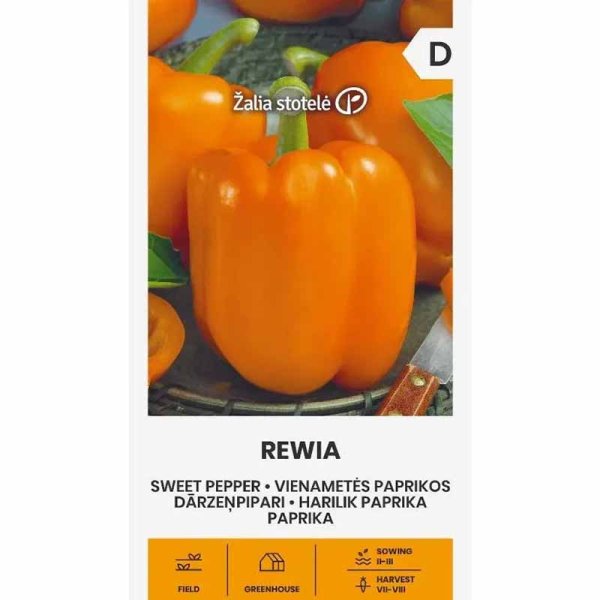 Zoom bild av Paprika 'Rewia'