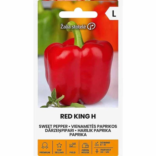 Zoom bild av Paprika 'Red king' H