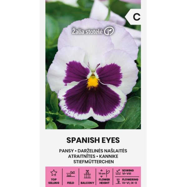 Zoom bild av Pensé 'Spanish eyes'