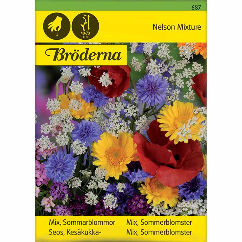 Sommarblomsmix 'Nelson Mixture'